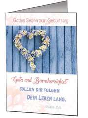 Faltkarten Geburtstag, 5 Stück Faltkarten Geburtstag, 5 Stück
