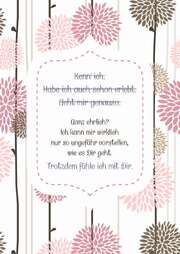 Anja Lerz - Postkarte "Ganz ehrlich?" - 10 Stk. Postkarte "Ganz ehrlich?" - 10 Stk.