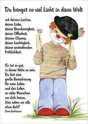 Doro Zachmann - Postkarten: Du bringst so viel Licht in diese Welt, 12 Stück Postkarten: Du bringst so viel Licht in diese Welt, 12 Stück