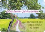 Herzlichen Glückwunsch - Postkarte Herzlichen Glückwunsch - Postkarte