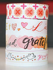 Anna-Katharina Stahl - Washi Tapes - Design rot Washi Tapes - Design rot