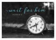 Postkarte - Wait for him Postkarte - Wait for him