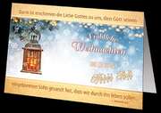 Faltkarten Weihnachten, 5 Stück Faltkarten Weihnachten, 5 Stück