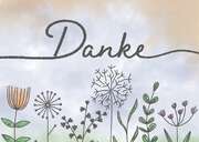 Postkarte - Danke Postkarte - Danke