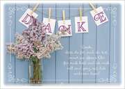 Postkarten: Danke, 12 Stück Postkarten: Danke, 12 Stück
