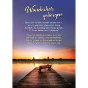 Dietrich Bonhoeffer - Postkarten: Wunderbar geborgen, 4 Stück Postkarten: Wunderbar geborgen, 4 Stück