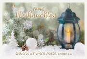Postkartenserie "Frohe Weihnachten" - Laterne 10 Stk. Postkartenserie "Frohe Weihnachten" - Laterne 10 Stk.