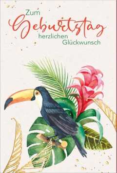 Faltkarte "Zum Geburtstag herzlichen Glückwunsch" Faltkarte "Zum Geburtstag herzlichen Glückwunsch"