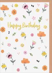 Faltkarte "Happy Birthday" Faltkarte "Happy Birthday"