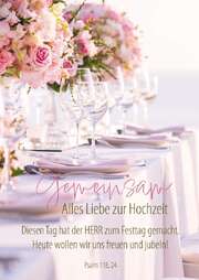 Faltkarte "Gemeinsam" - Hochzeit Faltkarte "Gemeinsam" - Hochzeit