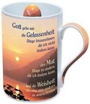 Foto-Tasse: Gott gebe mir die Gelassenheit ... Foto-Tasse: Gott gebe mir die Gelassenheit ...
