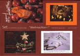 Faltkarten-Set Weihnachten 1 Faltkarten-Set Weihnachten 1