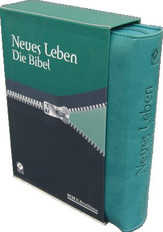 Neues Leben. Die Bibel. Taschenausgabe petrol, Reißverschluss im Schuber Neues Leben. Die Bibel. Taschenausgabe petrol, Reißverschluss im Schuber