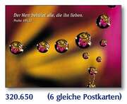 Postkarten Wasser, 6 Stück Postkarten Wasser, 6 Stück