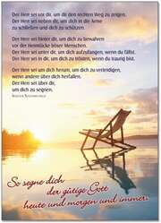 Postkarten: Der Herr sei vor dir, 4 Stück Postkarten: Der Herr sei vor dir, 4 Stück