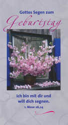 Faltkarten Geburtstag - 5 Stück Faltkarten Geburtstag - 5 Stück