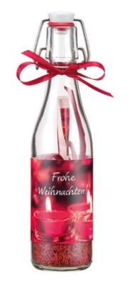 Flaschengruß - "Frohe Weihnachten" Flaschengruß - "Frohe Weihnachten"