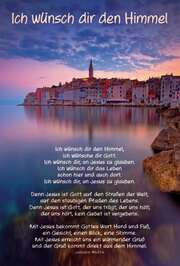 Jürgen Werth - Jürgen Werth - Faltkarte: Ich wünsch dir den Himmel - Konfirmation Faltkarte: Ich wünsch dir den Himmel - Konfirmation