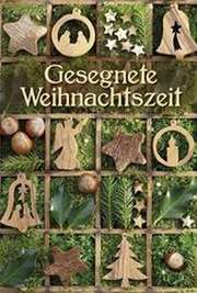 Faltkarte Gesegnete Weihnachtszeit (Setzkasten) Faltkarte Gesegnete Weihnachtszeit (Setzkasten)