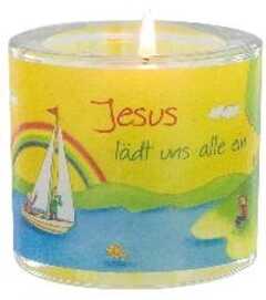 Windlicht LichtMomente "Jesus lädt uns alle ein"