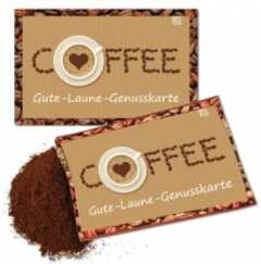 Kaffeekarte - Gute-Laune-Genusskarte