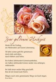 Petra Würth - Faltkarte: Heute ist ein Festtag - Gold. Hochzeit Faltkarte: Heute ist ein Festtag - Gold. Hochzeit