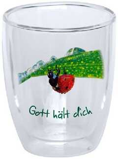 Thermoglas "Gott hält dich" Thermoglas "Gott hält dich"