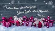 Schokoladengrüße "Es ist erschienen ..." (40g) Schokoladengrüße "Es ist erschienen ..." (40g)