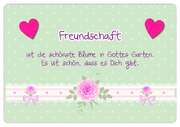 Reinhard Engeln - Freundschaft - Faltkarte Freundschaft - Faltkarte