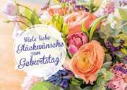 Carolin Kotthaus - Faltkarte - Viele liebe Glückwünsche zum Geburtstag! Faltkarte - Viele liebe Glückwünsche zum Geburtstag!