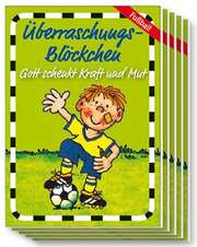 Überraschungs-Blöckchen "Fußballer" - 5er-Pack Überraschungs-Blöckchen "Fußballer" - 5er-Pack