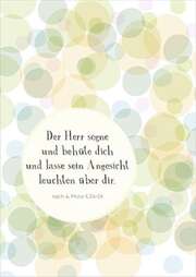 Postkarten: Der Herr segne und behüte dich, 12 Stück Postkarten: Der Herr segne und behüte dich, 12 Stück