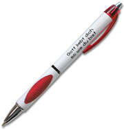 Kugelschreiber "Gott liebt Dich so" - rot
