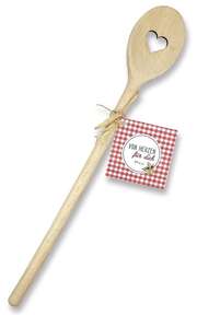 Holzkochlöffel "Von Herzen für dich" Holzkochlöffel "Von Herzen für dich"