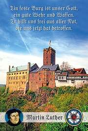 Martin Luther - Faltkarte: Ein feste Burg - Trauer Faltkarte: Ein feste Burg - Trauer