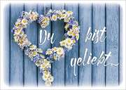 Postkarten: Du bist geliebt - 12 Stück Postkarten: Du bist geliebt - 12 Stück