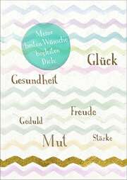 Postkarten: Meine besten Wünsche - 12 Stück Postkarten: Meine besten Wünsche - 12 Stück