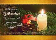 Postkarten Weihnachten/Neujahr Kerzen, 6 Stück Postkarten Weihnachten/Neujahr Kerzen, 6 Stück
